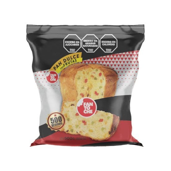 Producto - Pan Dulce con Frutas x500grs (Fantoche)