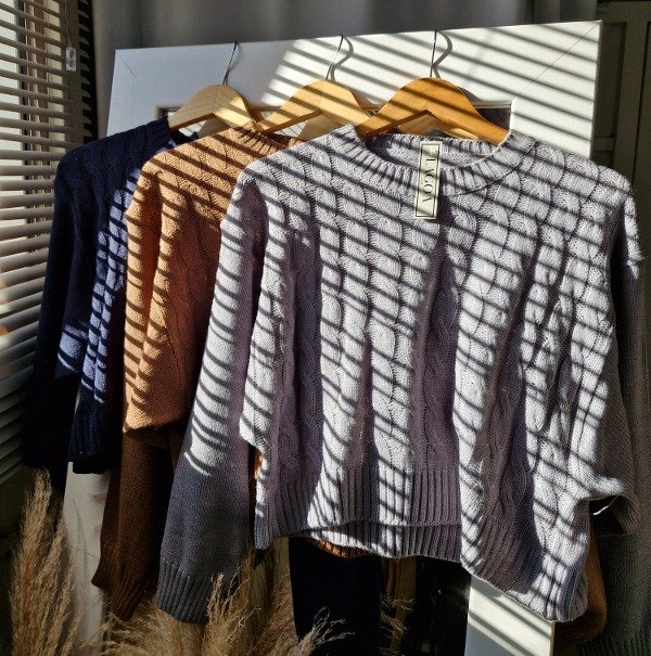 Producto - Sweater trenzado mas corto