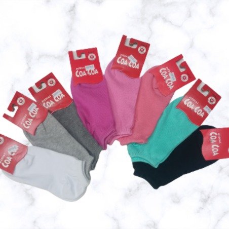 Producto - Coa Coa Soquete De Dama  Estampada o Lisas Algodón