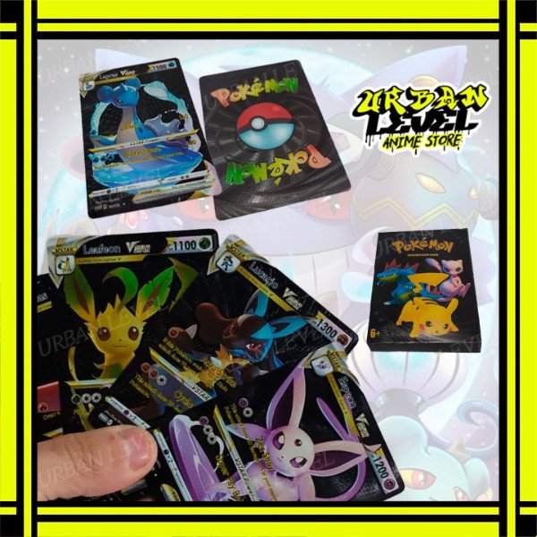 Producto - Cartas Pokemon Negras Mazo de 25 Cartas