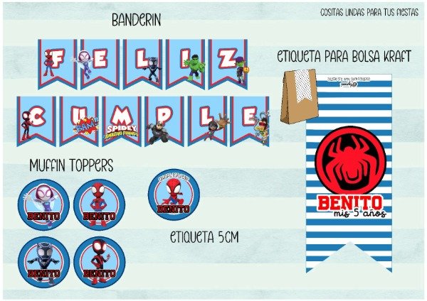 Producto - Kit de cumple imprimible