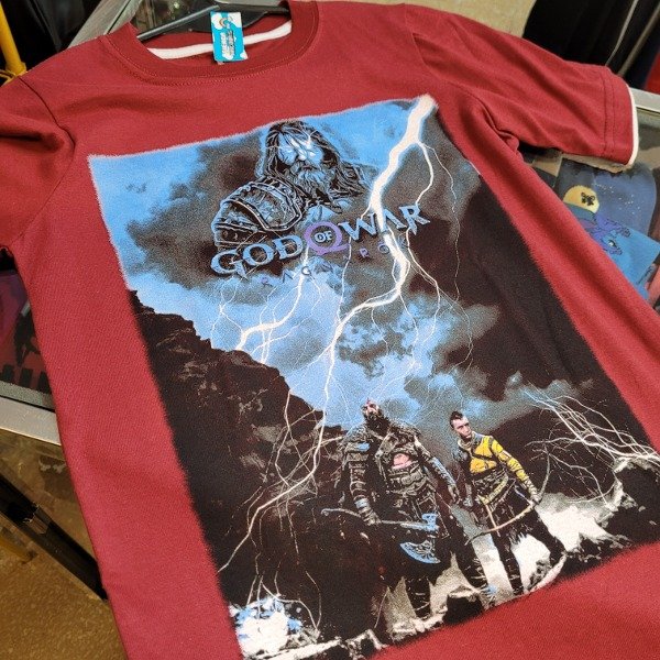 Producto - REMERA MANGA CORTA INFANTIL God of War t.12