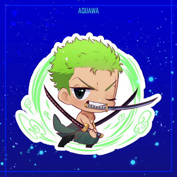 Producto - Sticker de Roronoa Zoro