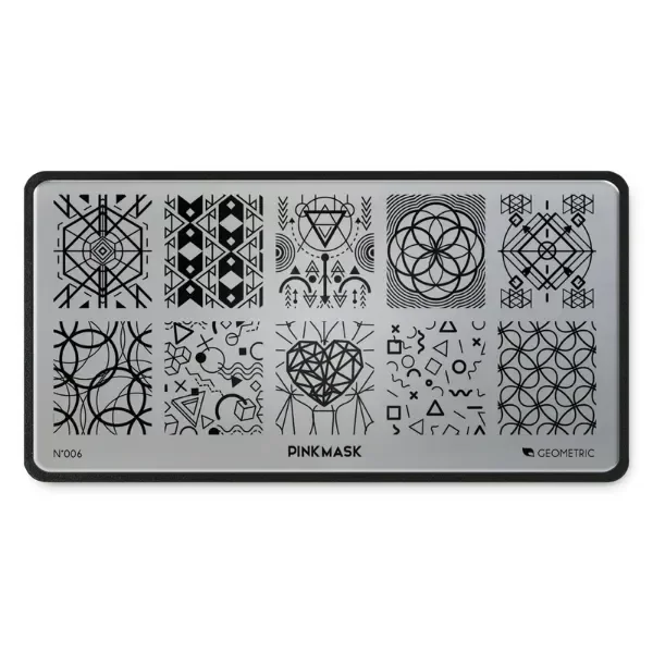 Producto - Placa de Stamping Geometric #6