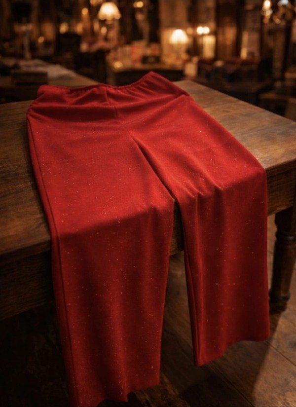 Producto - PALAZZO ROJO CON DESTELLOS - 0