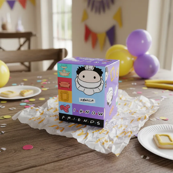 Producto - Caja Mc Donalds + Paper Toy MÓNICA (en PDF)