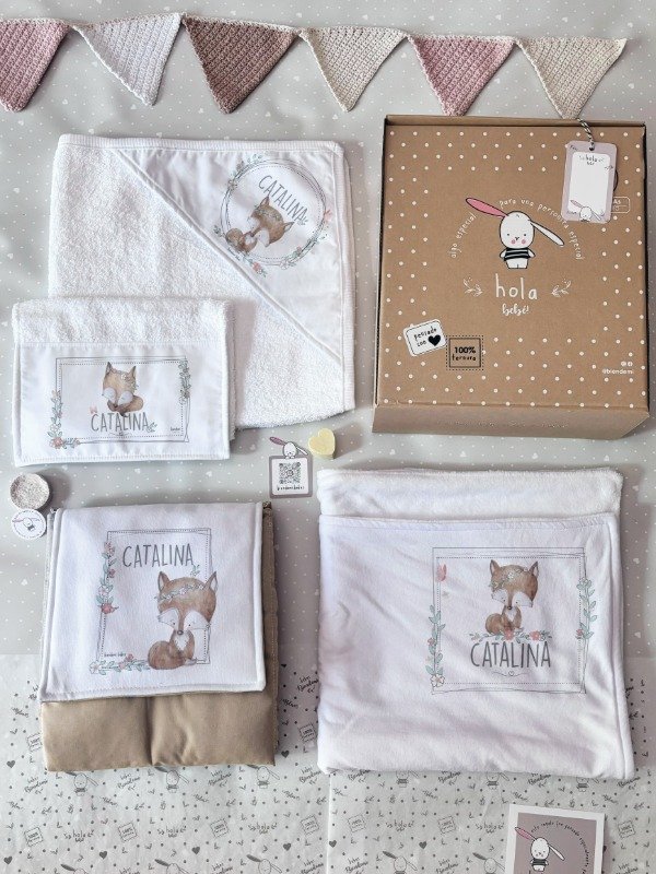 Producto - Cajita "Súper" - Zorrito Primavera