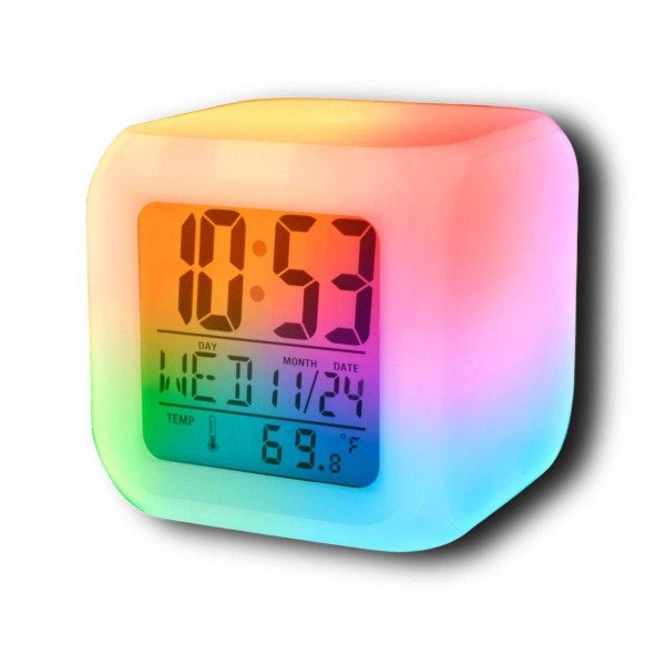 Producto - RELOJ DESPERTADOR CUBO DINAX