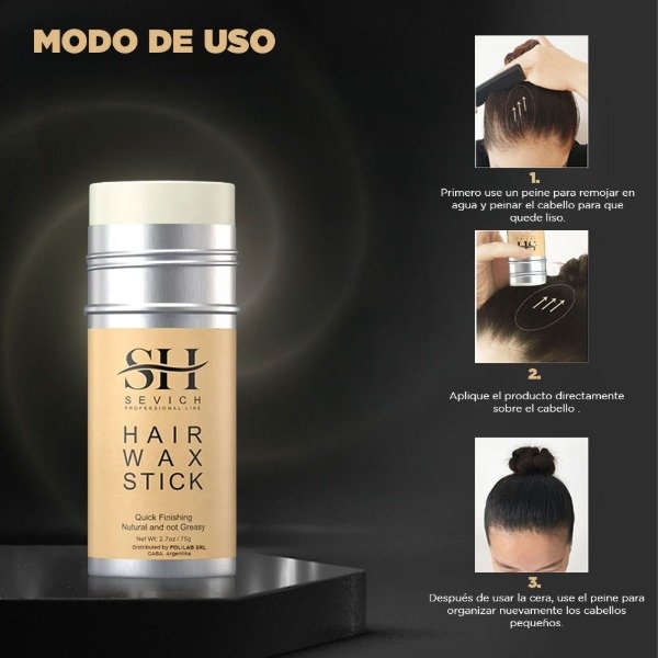 Producto - Wax Stick Cera Capilar en Barra Sevich 75g - 3