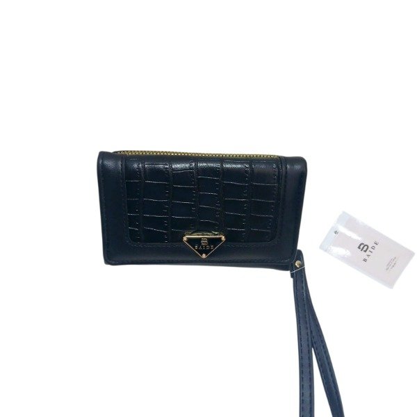 Producto - Billetera Corta con Solapa Negra