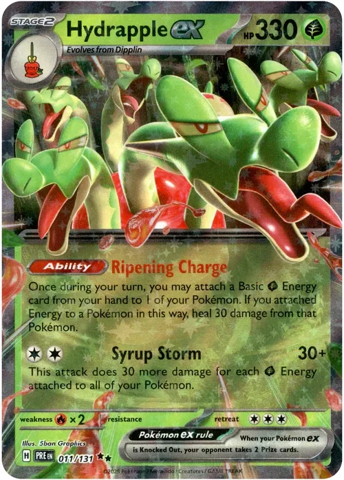 Producto - Hydrapple ex - 011/131 - Prismatic Evolutions - Holo