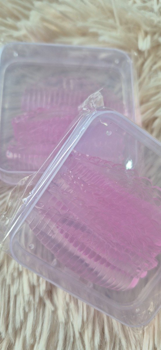 Producto - Bigudies efecto espiga rosa  curva D anatómicos