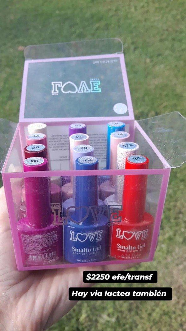 Producto - Esmaltes love