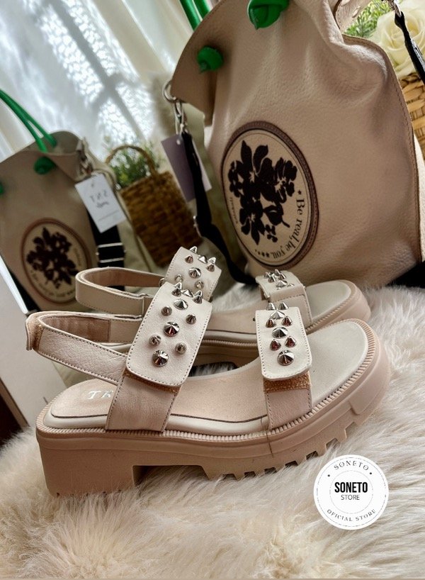 Producto - Sandalias Hades crema