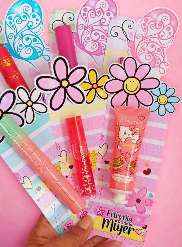 Producto - Tarjetas con makeup dia de la mujer
