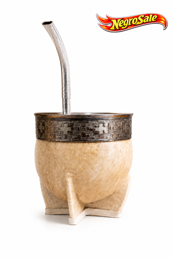 Producto - Mate Imperial Crudo Premium + Bombilla Picoloro (Sale)