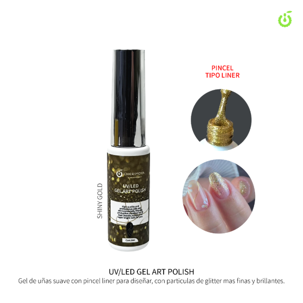 Producto - Liner 8ML Dorado Brillante Cherimoya