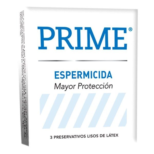 Producto - Prime Preservativos Espermicidas x3