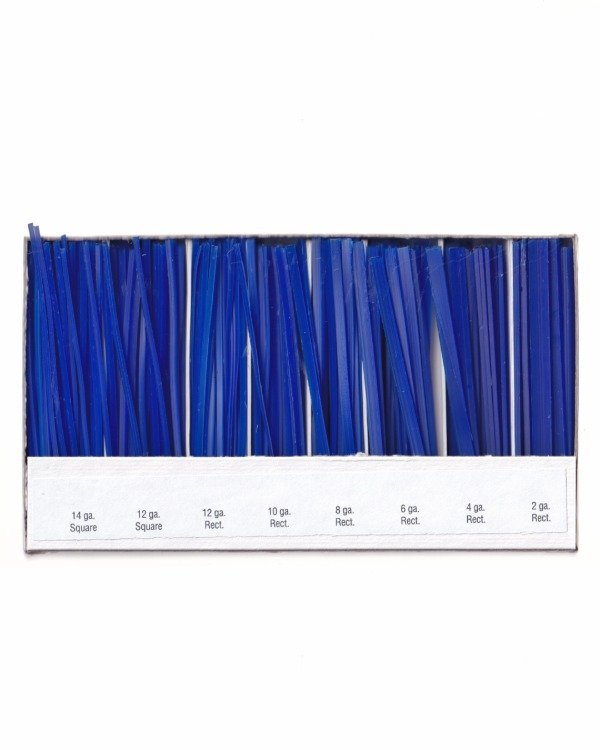 Producto - Hilos de Cera Azul - Cuadrados