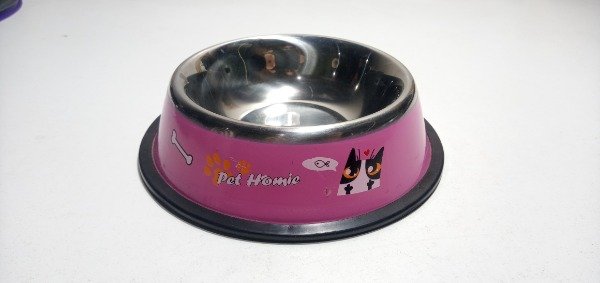 Producto - Comedero De Acero Inoxidable Para Gato