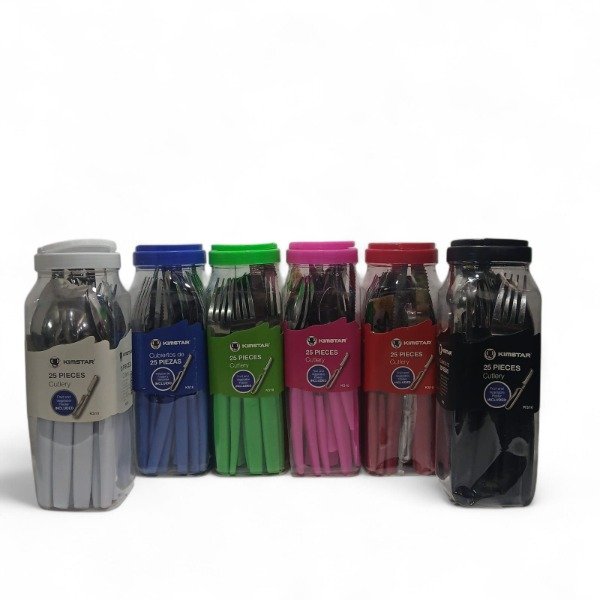 Producto - Set de cubiertos en tubo