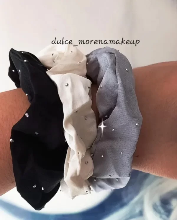 Producto - SCRUNCHIES CON STRASS