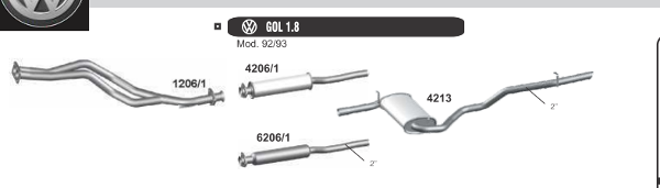 Producto - GOL 1.8
