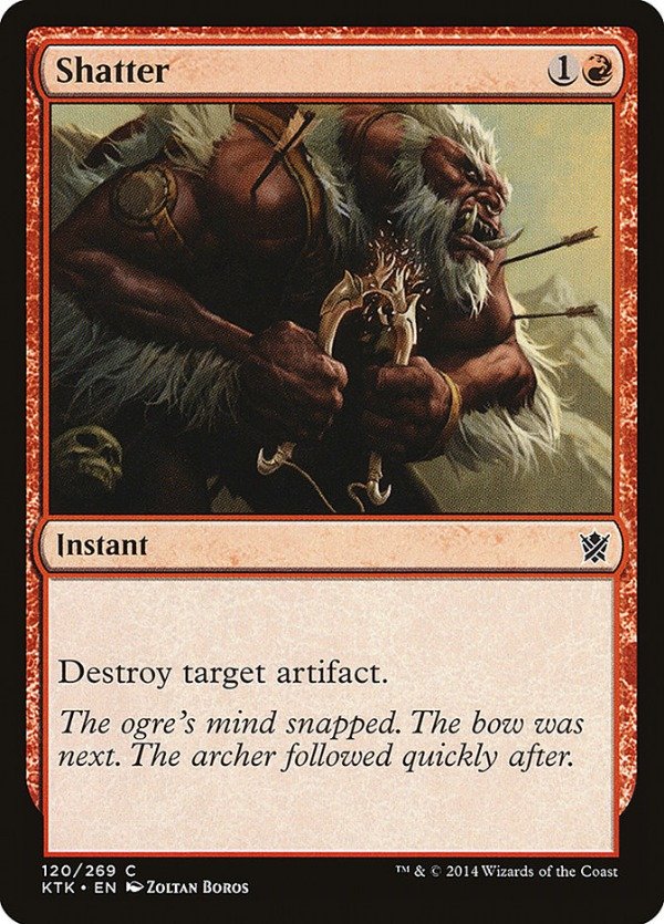 Producto - Shatter  Khans of Tarkir