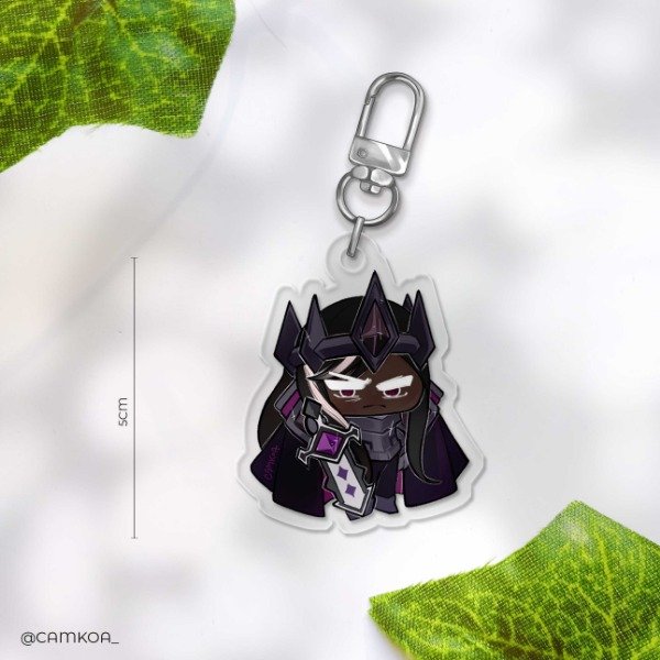 Producto - Llavero Dark Cacao Cookie Run Kingdom