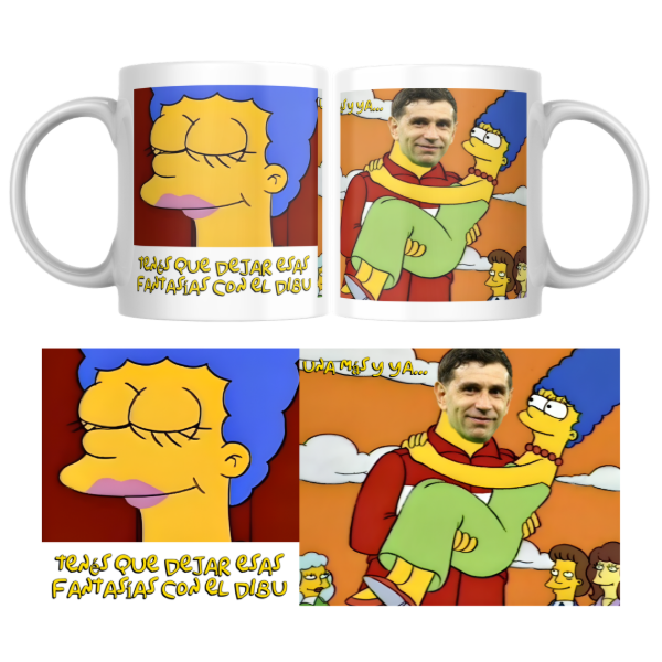 Producto - Taza - tengo que dejar esas fantasia, bueno una mas y ya (dibu martinez) - 0