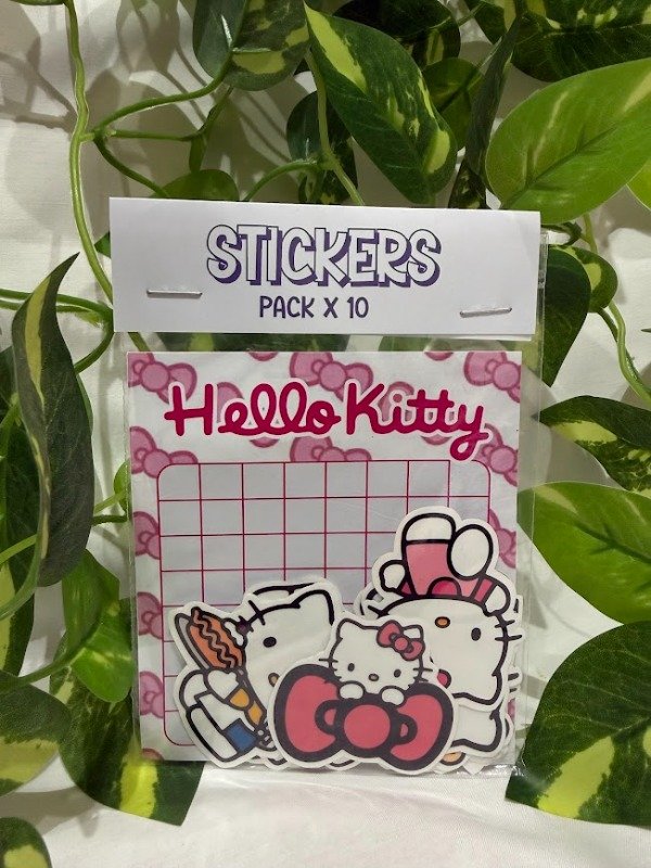 Producto - Pack X 10 Stickers - Hello Kitty