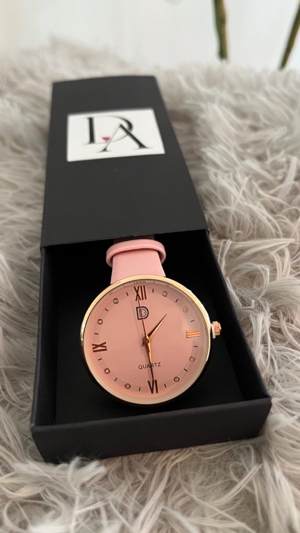 Producto - Reloj romano rosa - 0