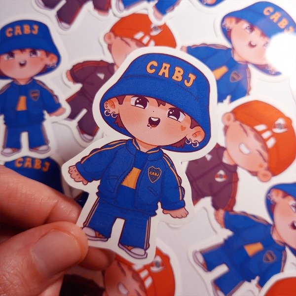 Producto - Stickers JK Boca y Tae River! - 1