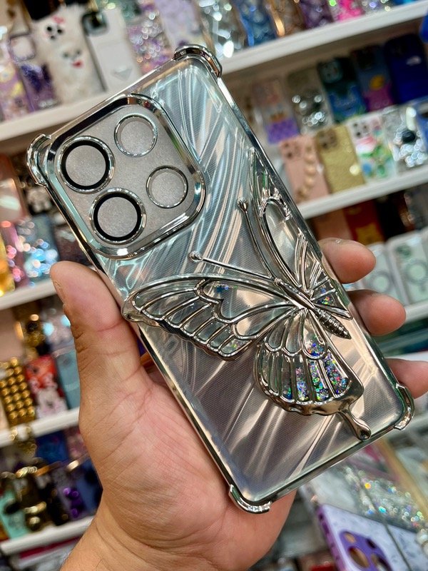 Producto - Funda Mariposa 3D Redmi Note 13 4g/Poco x6 pro