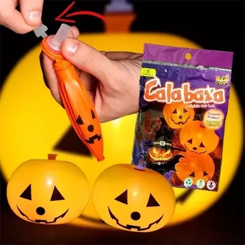 Producto - calabaza inflable con luz led