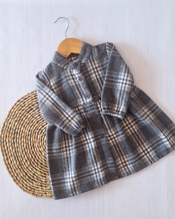 Producto - Vestido Cuadrille Gris