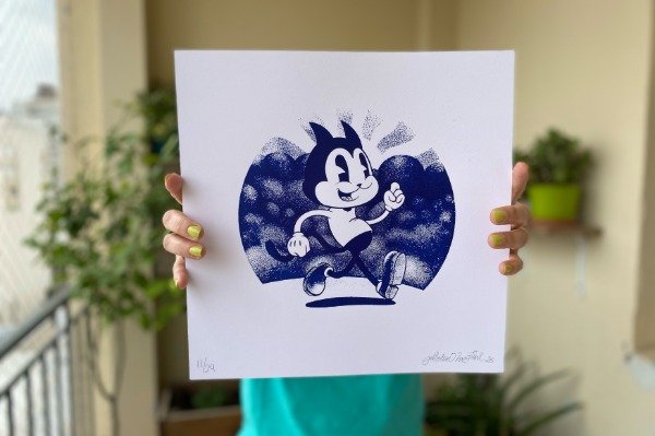 Producto - Gato azul