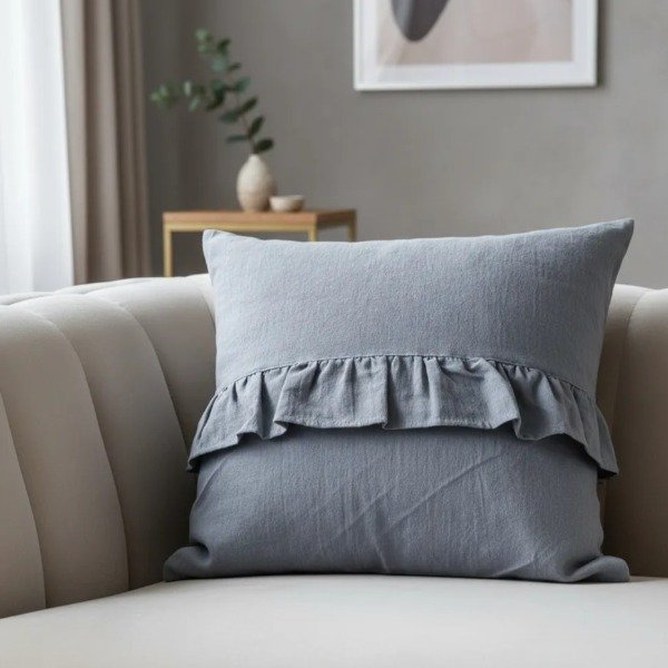 Producto - Almohadón Gaia Gris 50x50 - 2