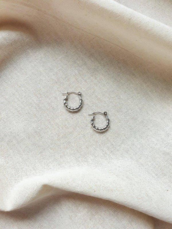 Producto - Argollas greta silver