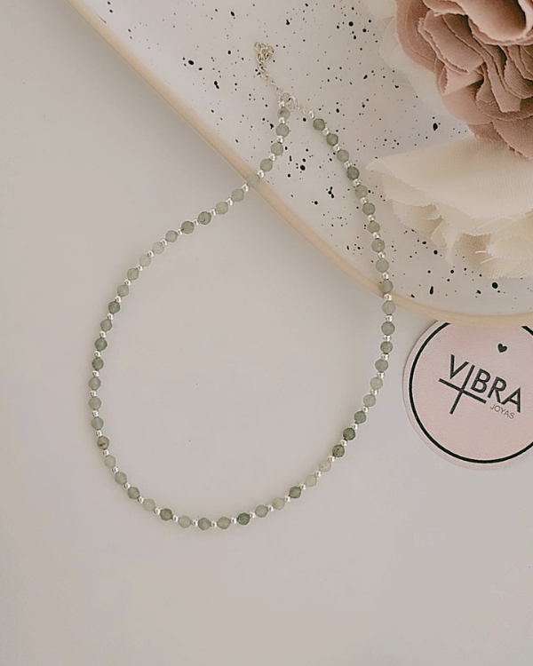 Producto - COLLAR PIEDRAS NATURALES VERDE
