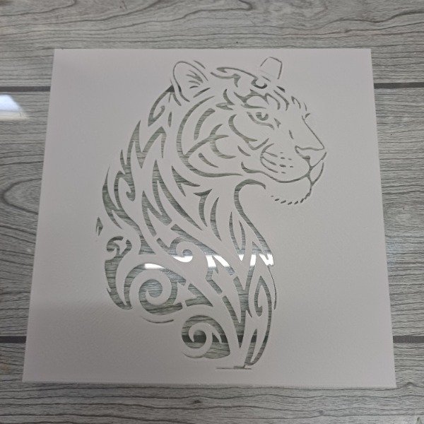 Producto - Stencil tigre 20x 20