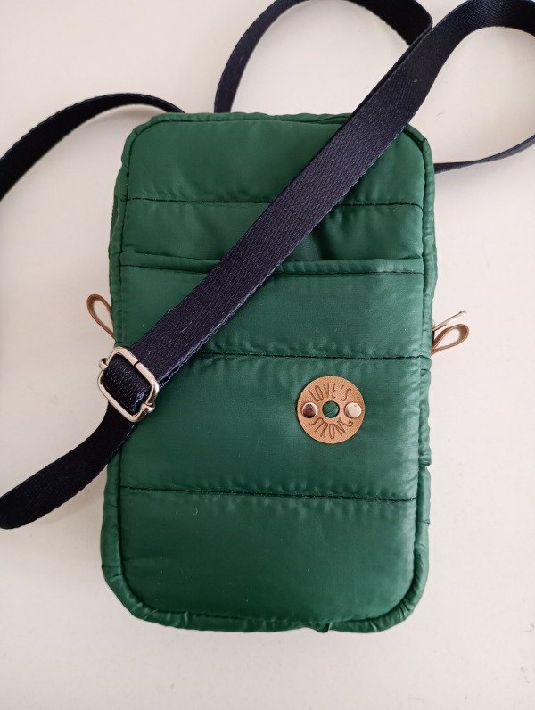 Producto - Mini Bag "La Plata" verde botella/negro