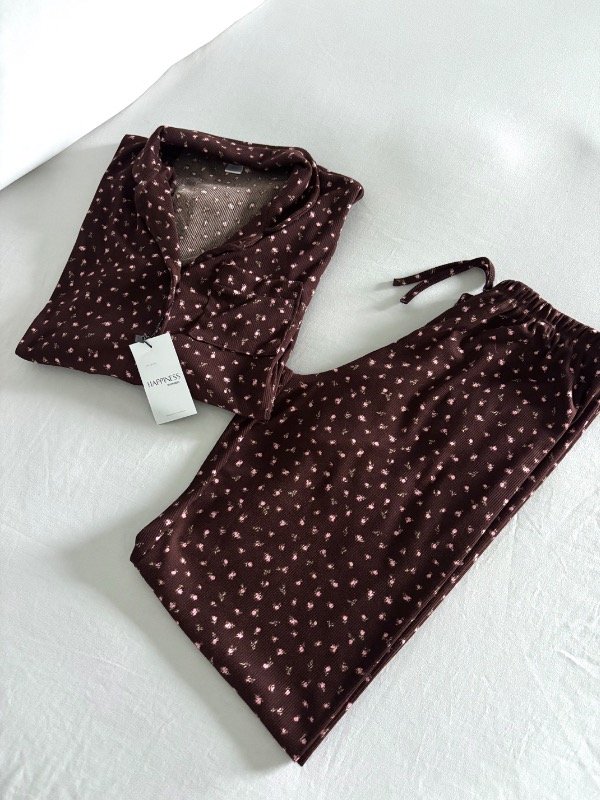 Producto - Pijama camisero Coffee