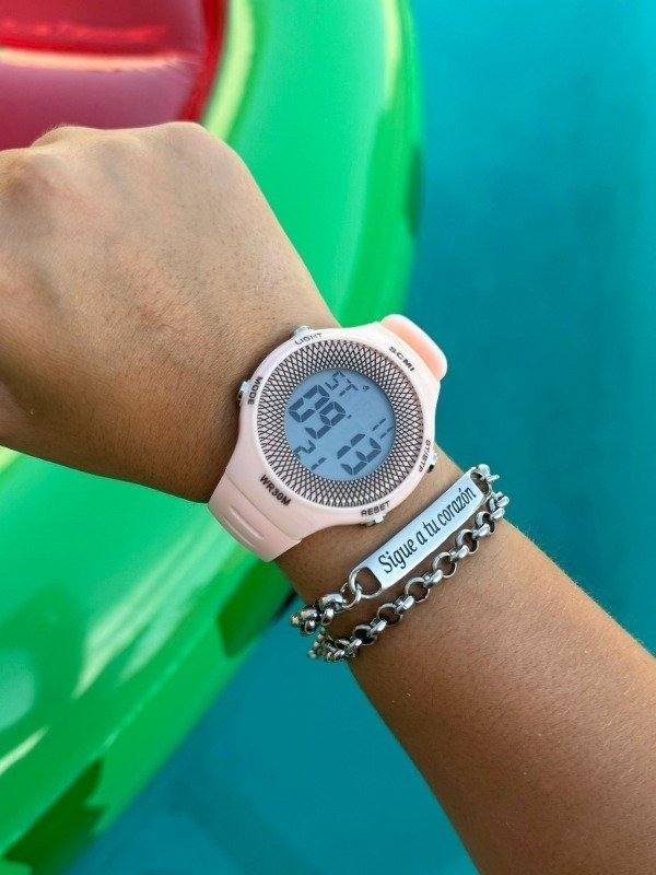 Producto - Reloj Bruselas rosa