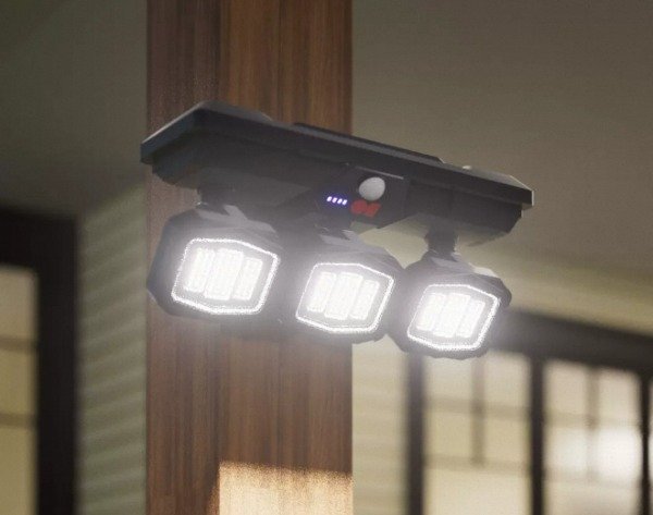 Producto - 6703 Lampara Solar Reflector Luz Fria Con Sensor Y Carga USB 20W - 4