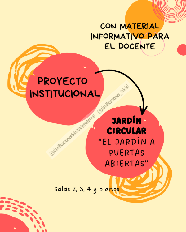 Producto - Proyecto Jardín Circular - Proyecto Institucional -