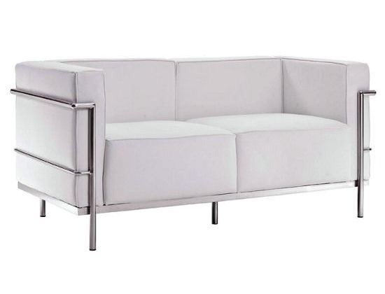 Producto - Sillón Sofá LC3 GRAND CONFORT 2 Cuerpos, Cuero Vacuno, Estructura Cromada!!
