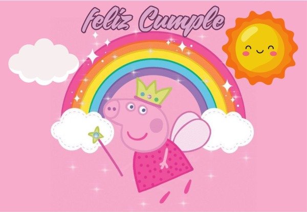 Producto - LAMINA PEPPA PIG 4 RECTANGULAR