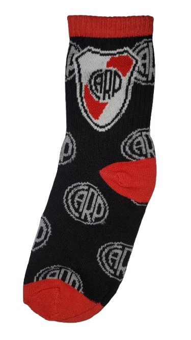 Producto - MEDIAS 3/4 RIVER NEGRAS 23 AL 33 PACK 12 UNI.