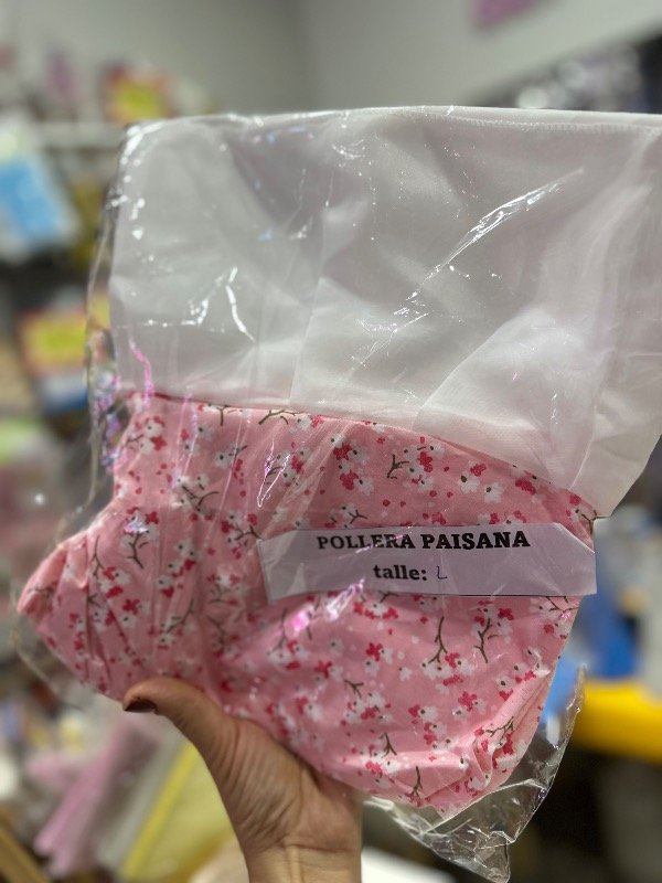 Producto - Pollera paisana económica